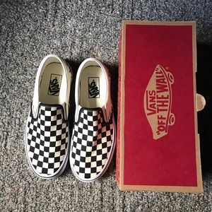 Checkered Vans